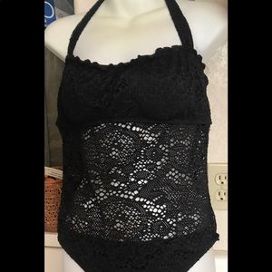 Knit bathing suit